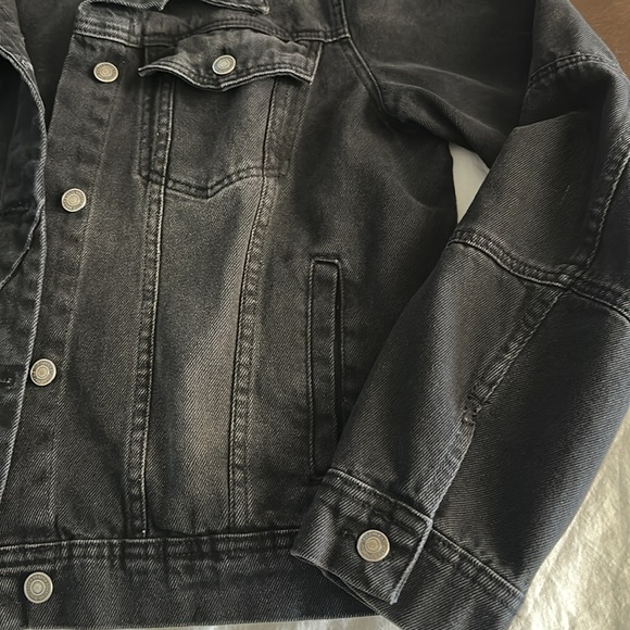 Free People Rumors Denim Jacket Size XL - Picture 6 of 10